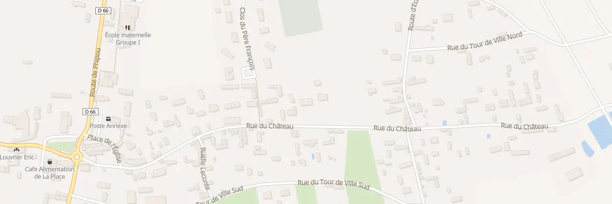 Plan du 23B Rue du Château à Saint-Aubin-d’Écrosville