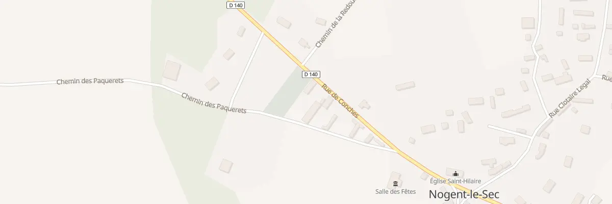 Plan du 9 Rue de Conches à Nogent-le-Sec