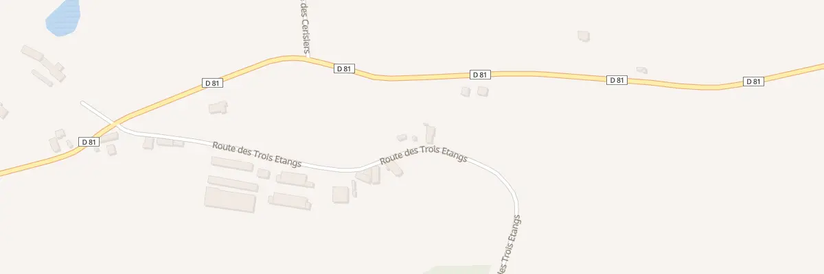Plan du 2152 Rte des Trois Etangs à Sarrazac
