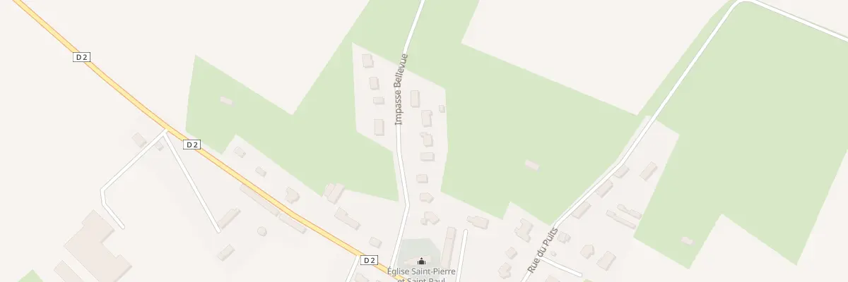 Plan du 138 Imp Bellevue à Bertrimont