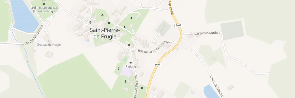 Plan du 5 Le Bourg Sud à Saint-Pierre-de-Frugie