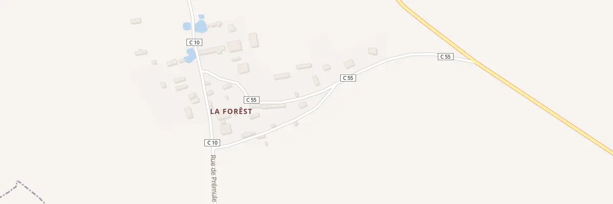 Plan du 148 Rue de la Perelle à Claville