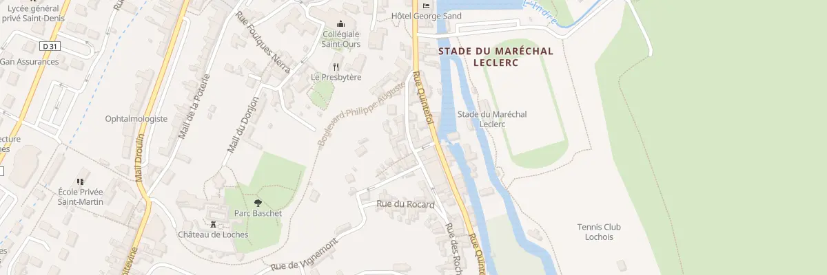 Plan du 52 Rue Quintefol à Loches