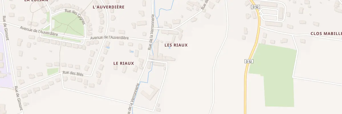 Plan du 10 Rue de la Verronnerie à Bléré