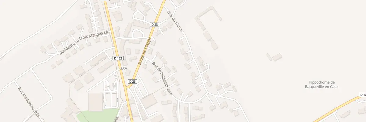 Plan du 25 Rue du Haras à Bacqueville-en-Caux