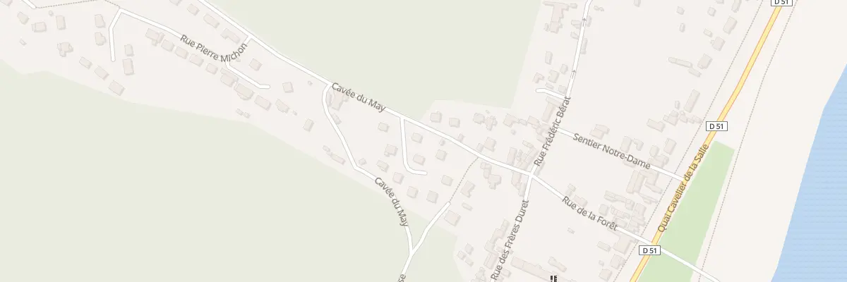 Plan du 5 Cavee du May à Val-de-la-Haye