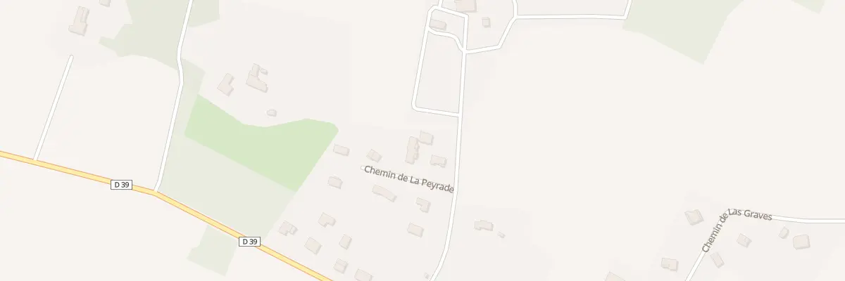 Plan du 8 Lot La Peyrade à Castillon-Savès
