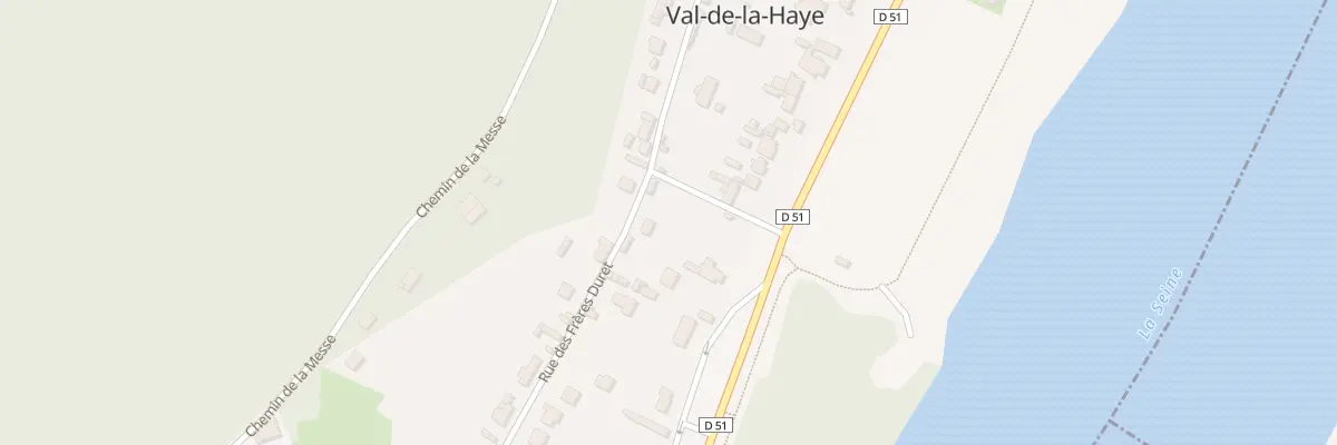 Plan du 21 Rue des Frères Duret à Val-de-la-Haye