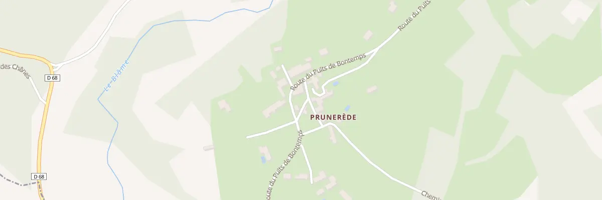 Plan du 34 Che des Baradis à Brouchaud
