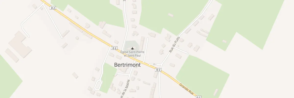 Plan du 5018 Le Village Ouest à Bertrimont