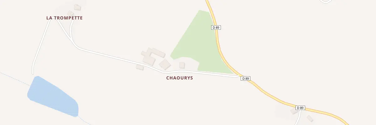 Plan du 102 Chaourys à Brignemont