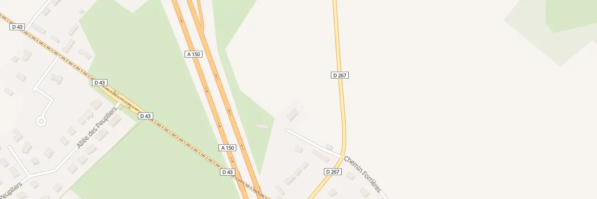 Plan du 2 Rte des Mélèzes à Saint-Jean-du-Cardonnay