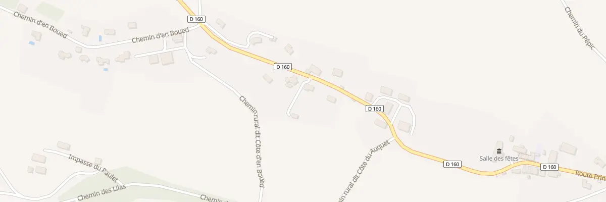 Plan du 5068 Au Village à Pompiac
