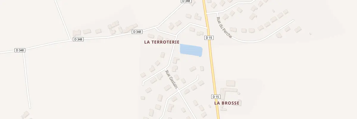 Plan du 1 Rue Geslain à Meaucé