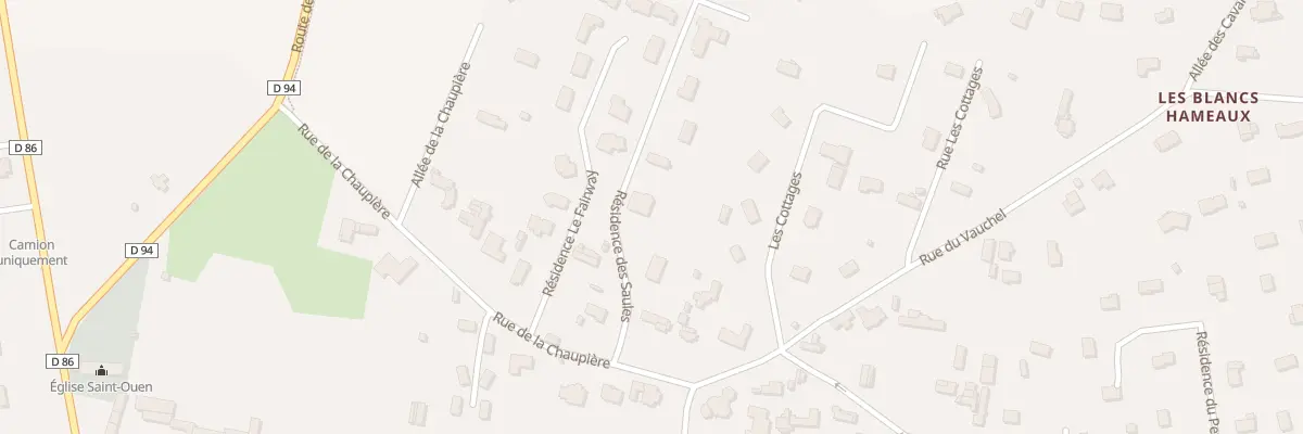 Plan du 2 Res les Saules à Montigny