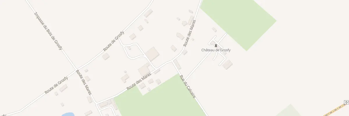 Plan du 288 Rte des Mares à Hugleville-en-Caux