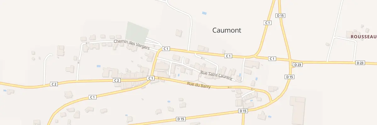 Plan du 77 Rue Saint-Laurent à Caumont