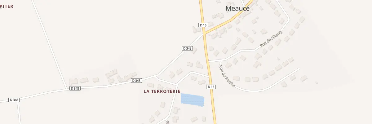 Plan du 4 Rue de la Fontaine à Meaucé