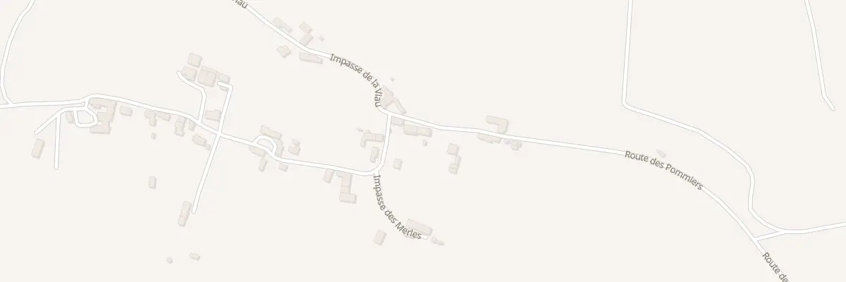 Plan du 1045 Rte des Pommiers à Sarrazac