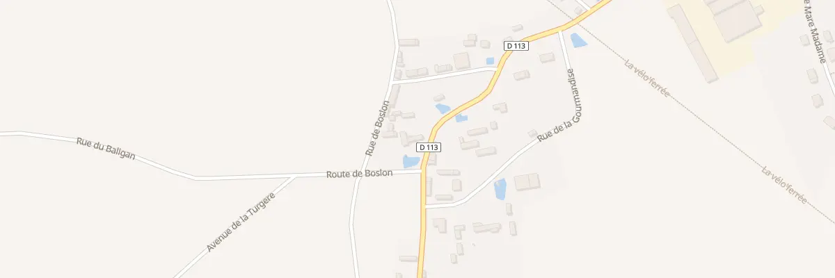 Plan du 7 Che de Tournedos à Quittebeuf