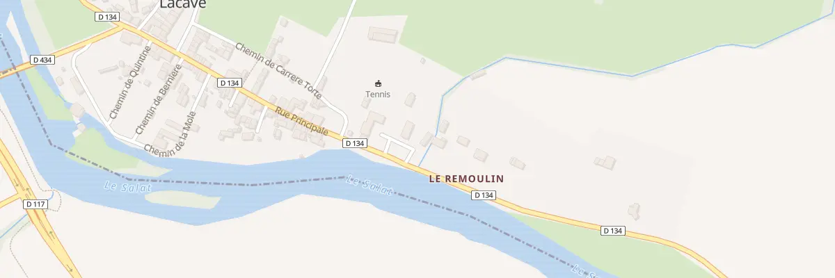 Plan du 71 Camp Barrat à Lacave