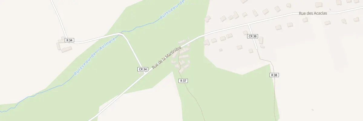 Plan du 15 Rue de la Martiniere à Perrusson