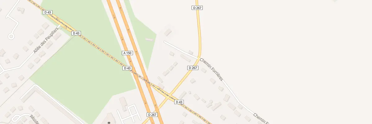 Plan du 6 Rte des Mélèzes à Saint-Jean-du-Cardonnay