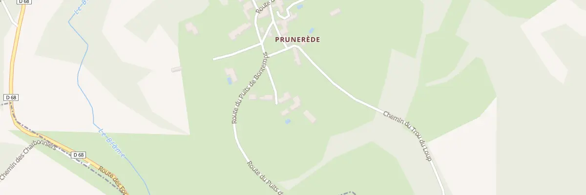 Plan du 115B Che des Baradis à Brouchaud
