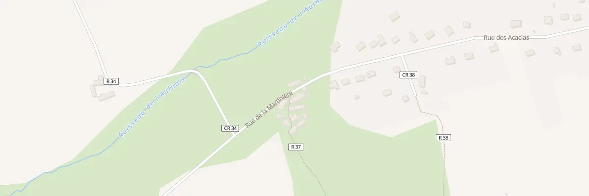 Plan du 119 La Martinière à Perrusson
