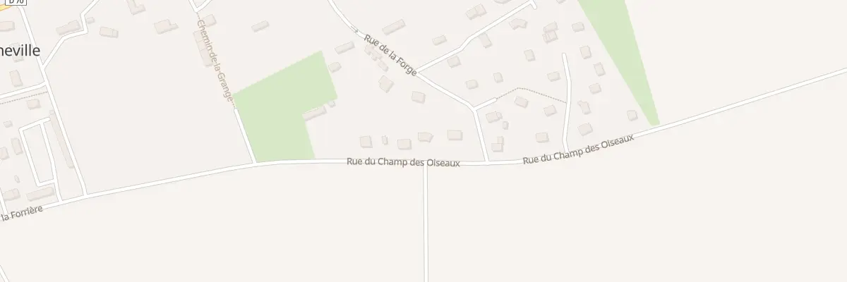 Plan du 8B Rue du Champ des Oiseaux à Thil-Manneville