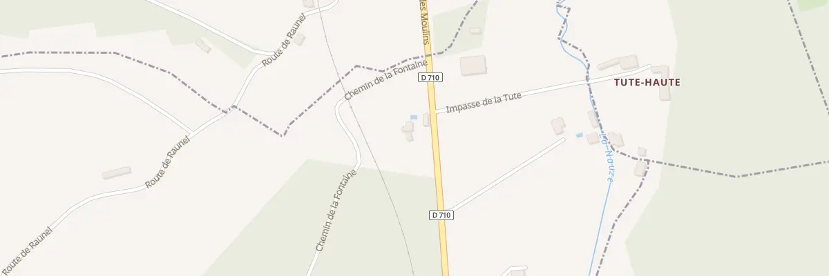 Plan du 42 Raunel à Monplaisant