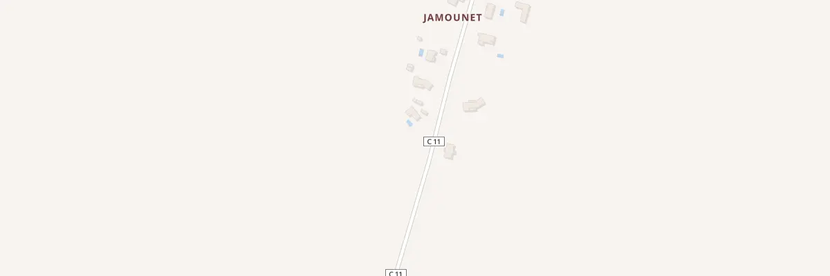 Plan du 332 Rte de Jamounet à Caumont