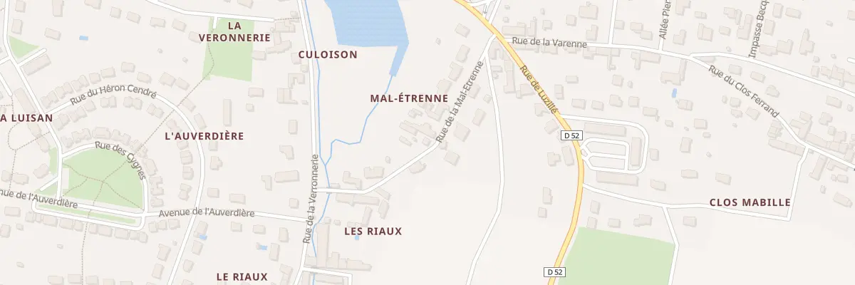 Plan du 17 Rue de Maletrenne à Bléré