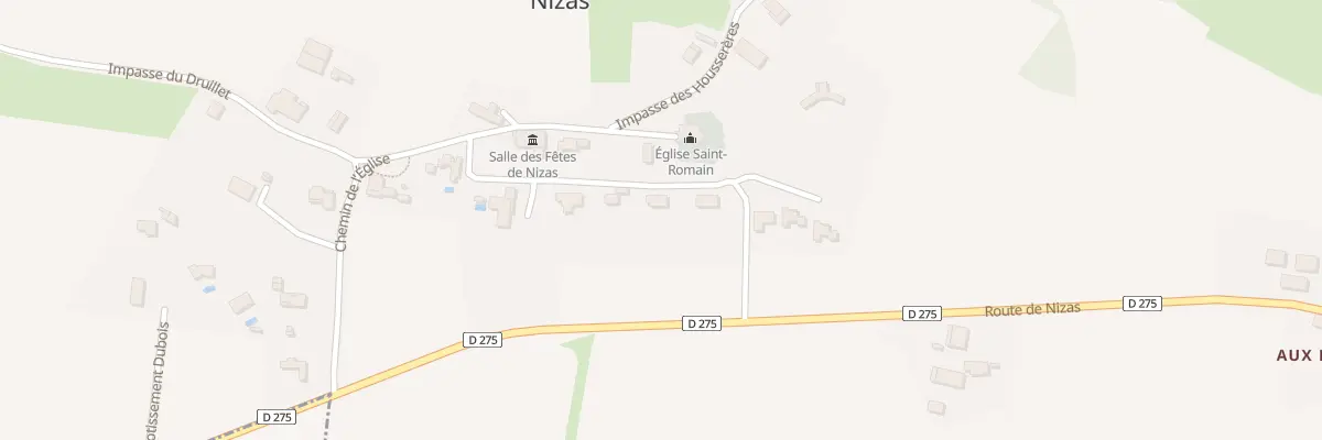Plan du 190 Chem de Bortolussi à Nizas