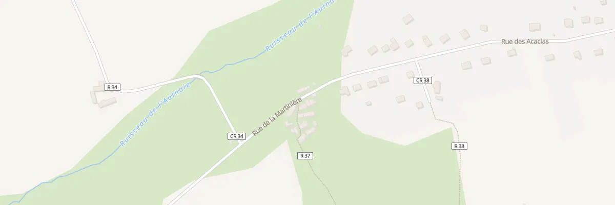 Plan du 13 Rue de la Martiniere à Perrusson