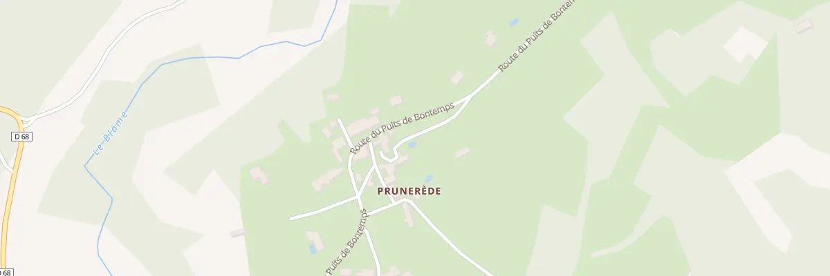 Plan du 33 Che des Baradis à Brouchaud