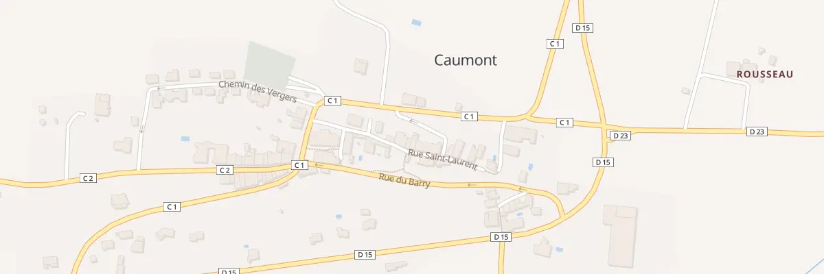 Plan du 5066 Rue Saint-Laurent à Caumont