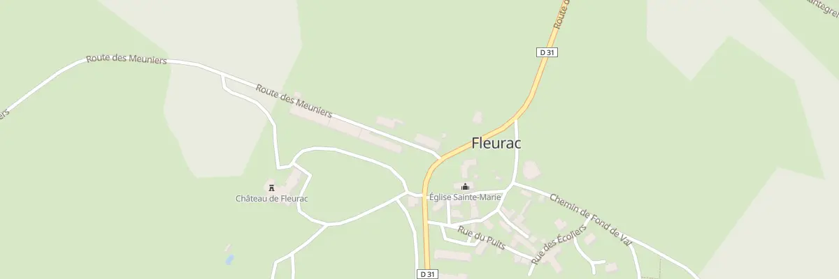 Plan du 4 Le Chateau à Fleurac
