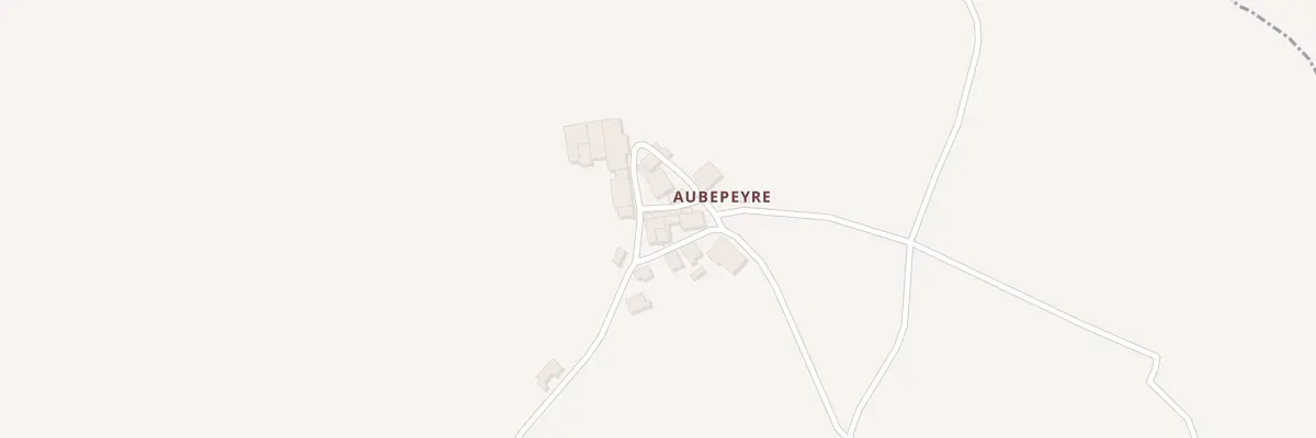 Plan du 5433 Aubepeyre à Cognac-la-Forêt