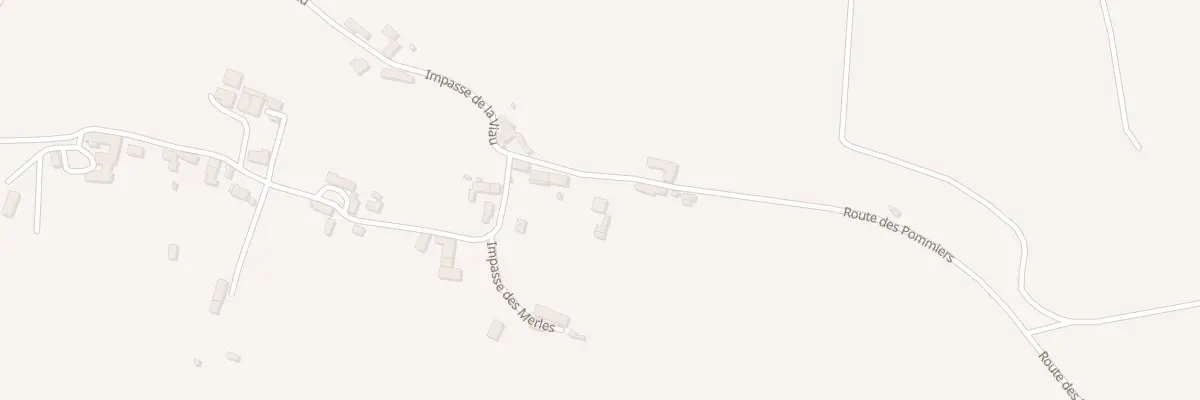 Plan du 1025 Rte des Pommiers à Sarrazac