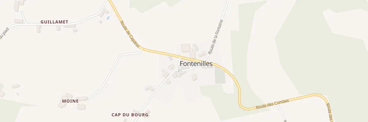 Plan du 115 Le Bourg de Fontenilles à Mazeyrolles