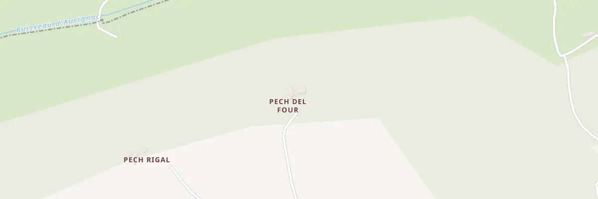 Plan du 5024 Pech Del Four à Touffailles