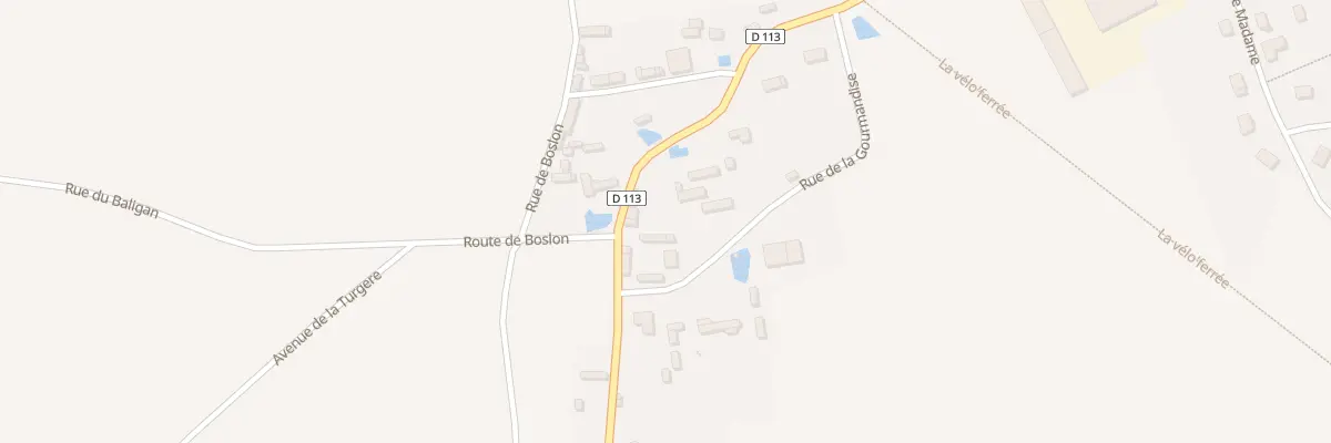 Plan du 8B Che de Tournedos à Quittebeuf