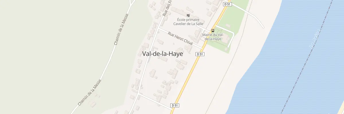 Plan du 3 Quai Napoléon à Val-de-la-Haye