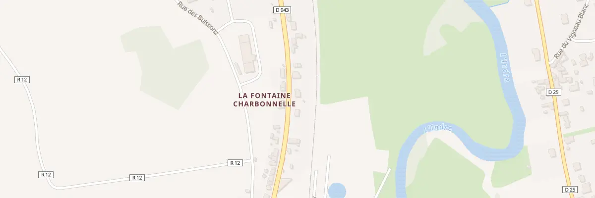 Plan du 24 Rue Fontaine Charbonnelle à Loches