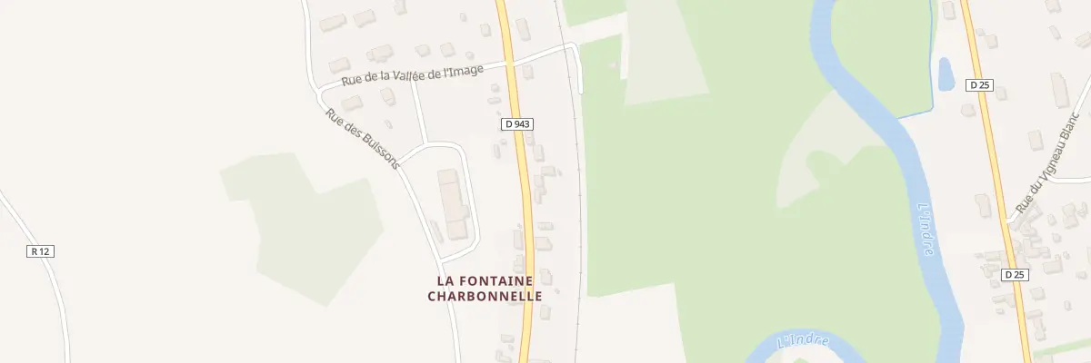 Plan du 34 Rue Fontaine Charbonnelle à Loches