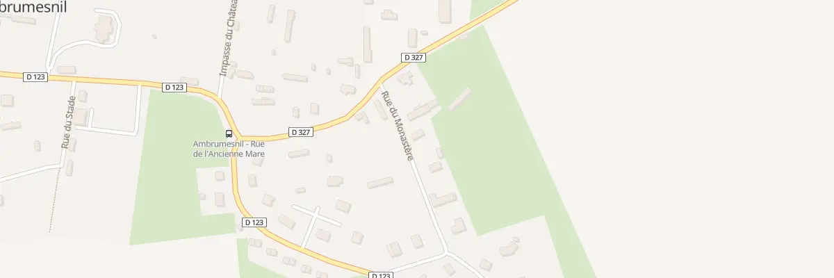 Plan du 59 Rue du Monastere à Ambrumesnil