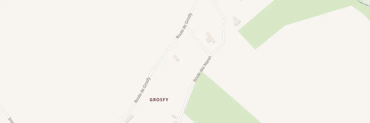 Plan du 1824 Rte de Grosfy à Hugleville-en-Caux