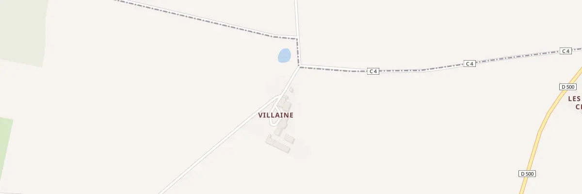 Plan du 7 Villaine à Sublaines