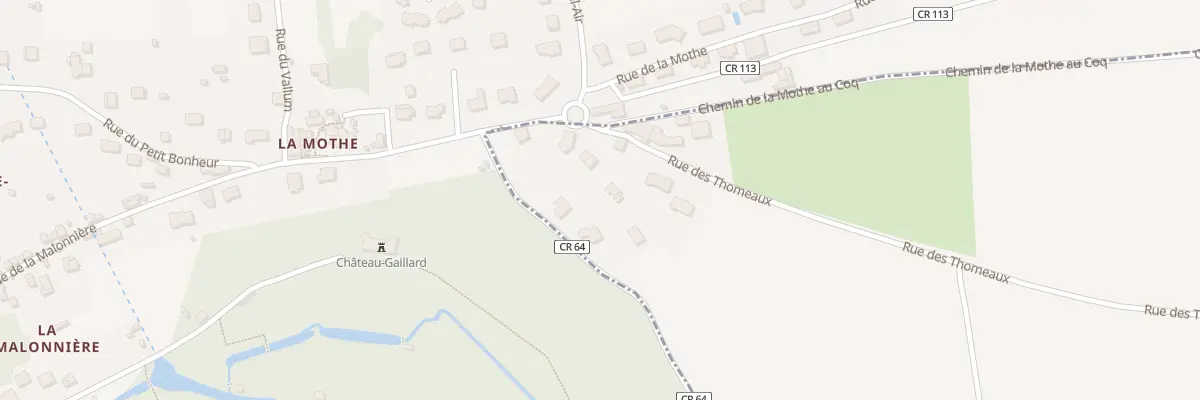 Plan du 91B Che des Breussolleres à Saint-Règle